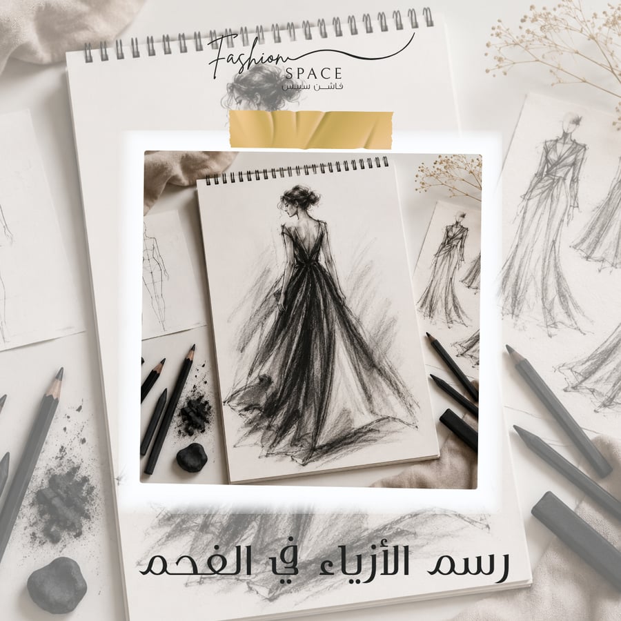 رسم الأزياء في الفحم 3–5 سبتمبر
