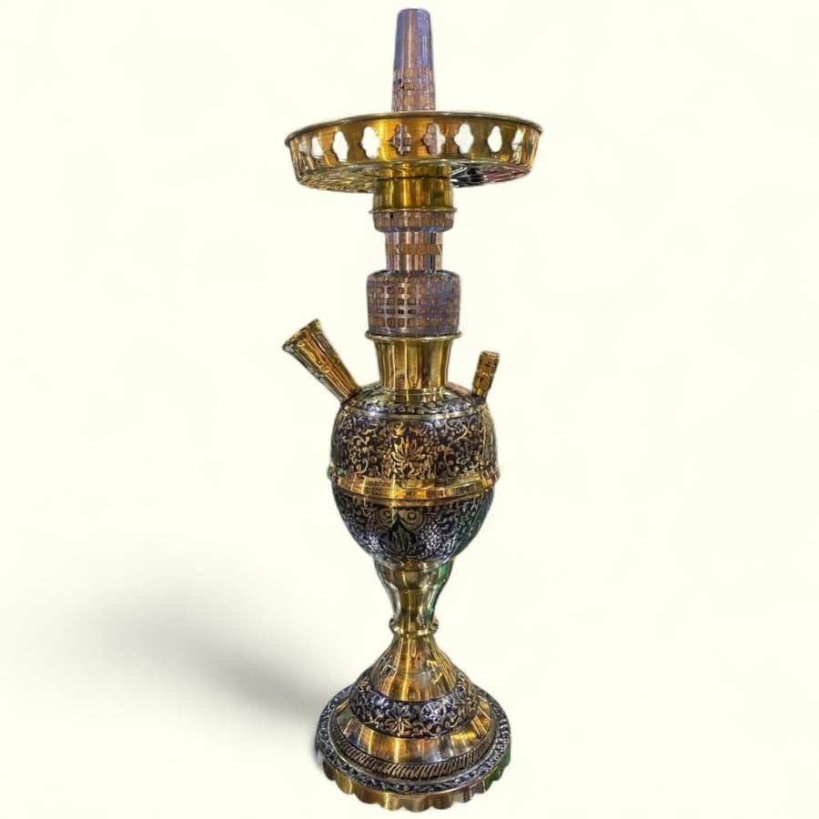 Original brass Adeni hookah