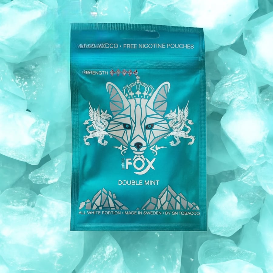 White Fox – Double Mint nicotine pouch