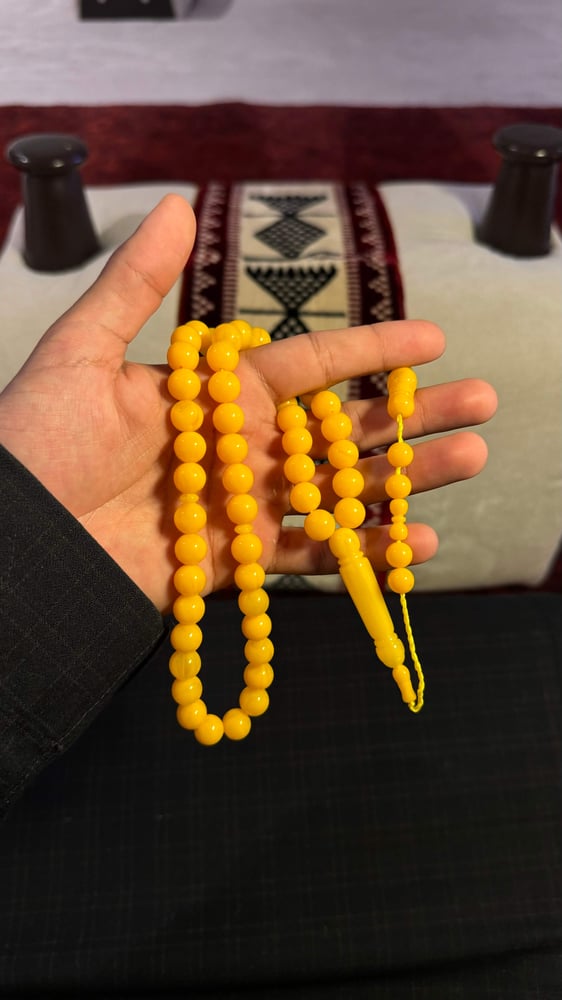 مسباح بكلايت تمليكة ( اصفر )