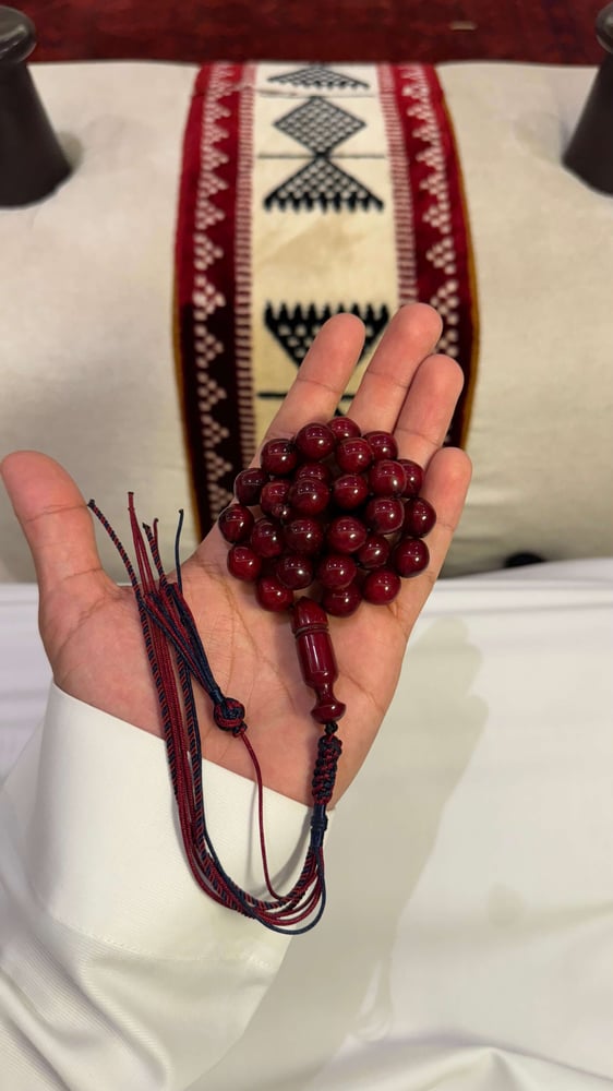 مسباح فاتوران كركوشة " كرزي عنابي "