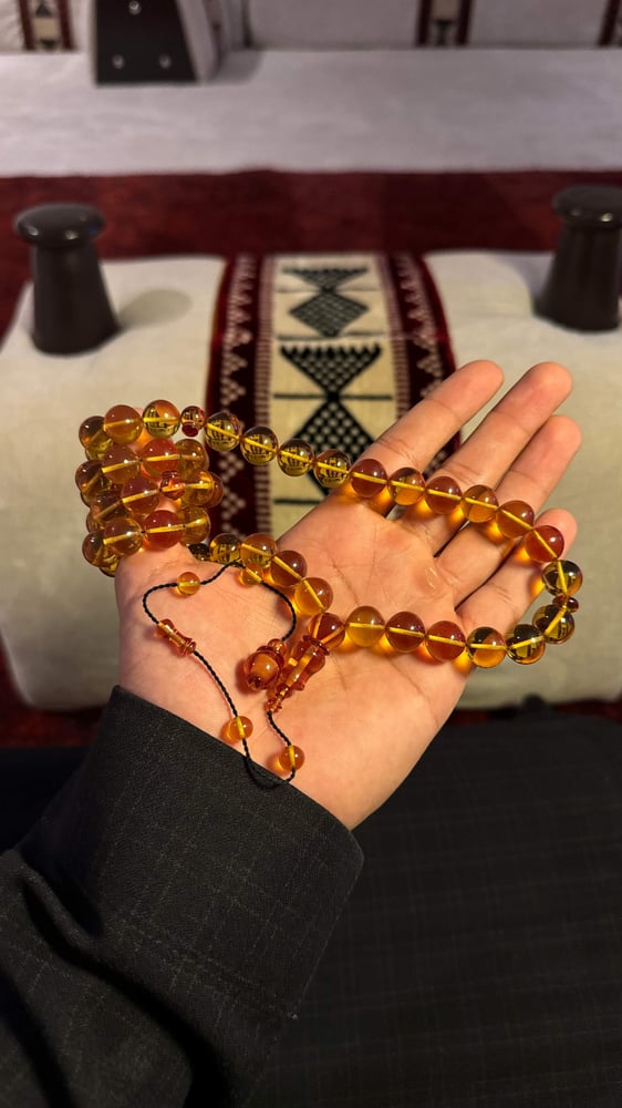 مسباح كاست تمليكة ( عسلي )