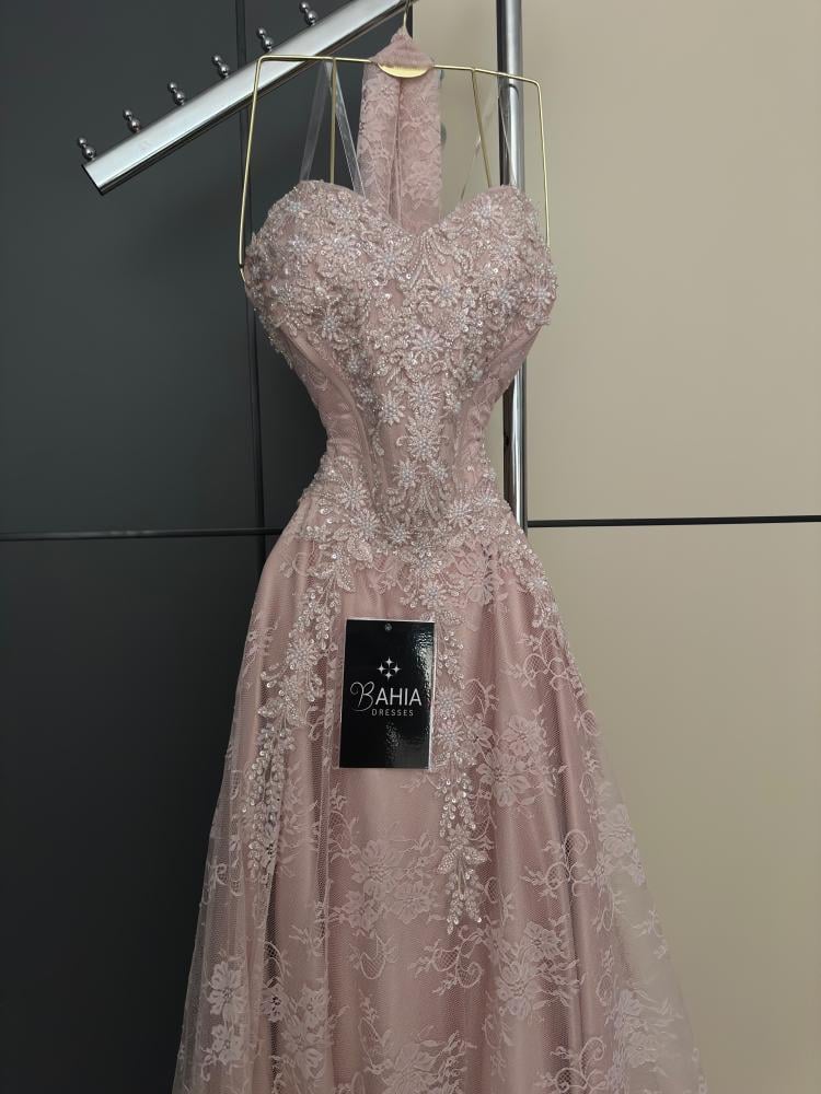 فستان سهره بينك
