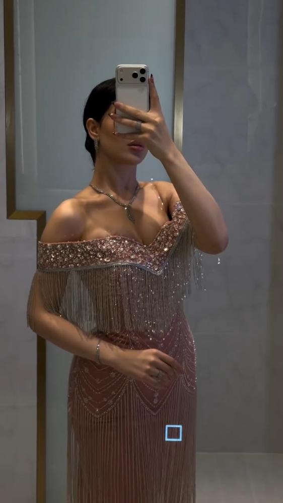 فستان سهره هدب