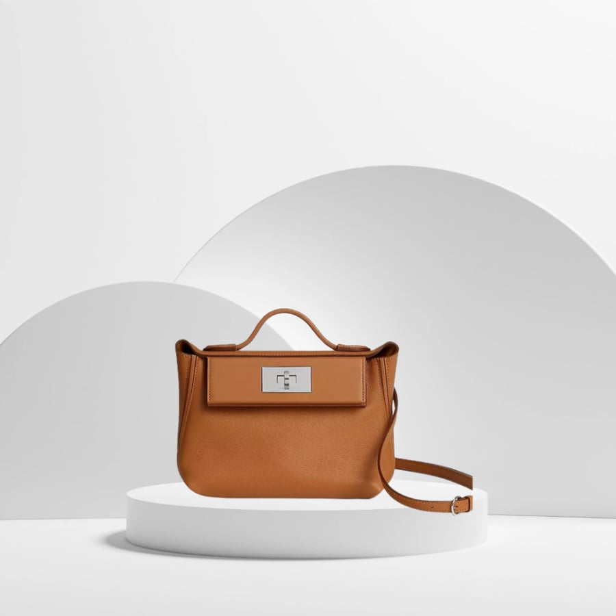 Hermès Mini 24/24 Aytobi Silver Hardware Bag