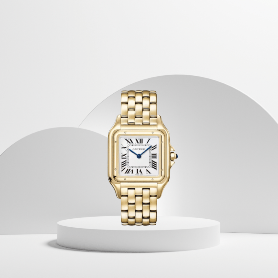 Cartier Large Panther Watch 31mm Gold