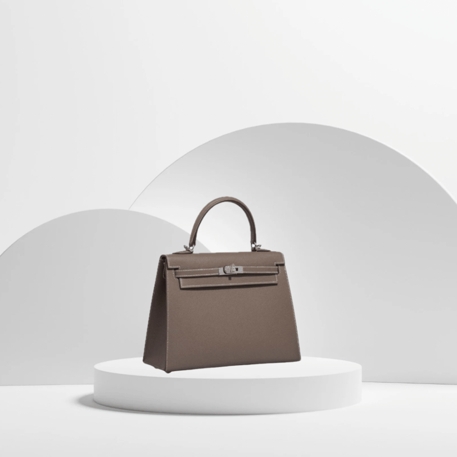 Hermès Kelly 25 Etube Silver Hardware Bag