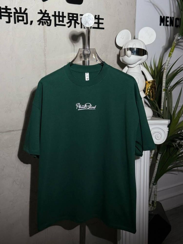 Jumbo cotton t-shirt with back prints