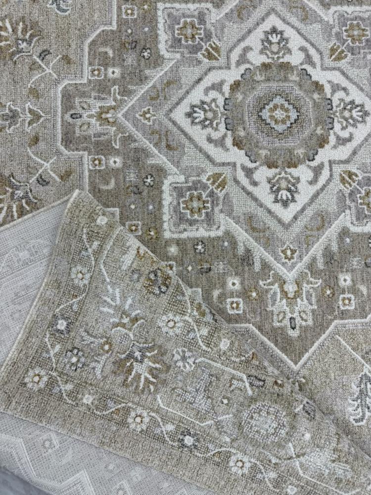 سجاد بوهيمي بلجيكا البيج نقشة 93
