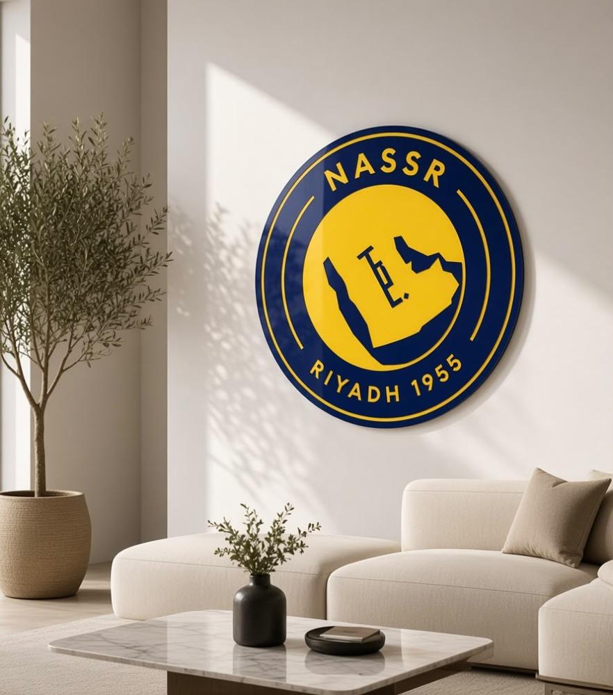 لوحة جدارية شعار  النصر الاصلية (3D)