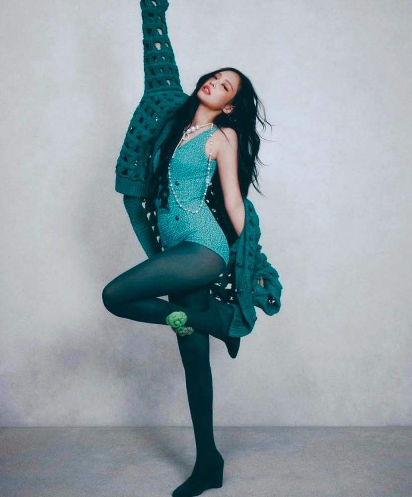 كارديغان شانيل كروز 2025 أخضر CHANEL CRUISE 2025 GREEN CARDIGAN