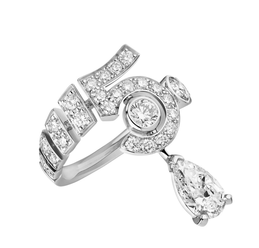 CHANEL  N 5 RING  خاتم شانيل نمبر 5