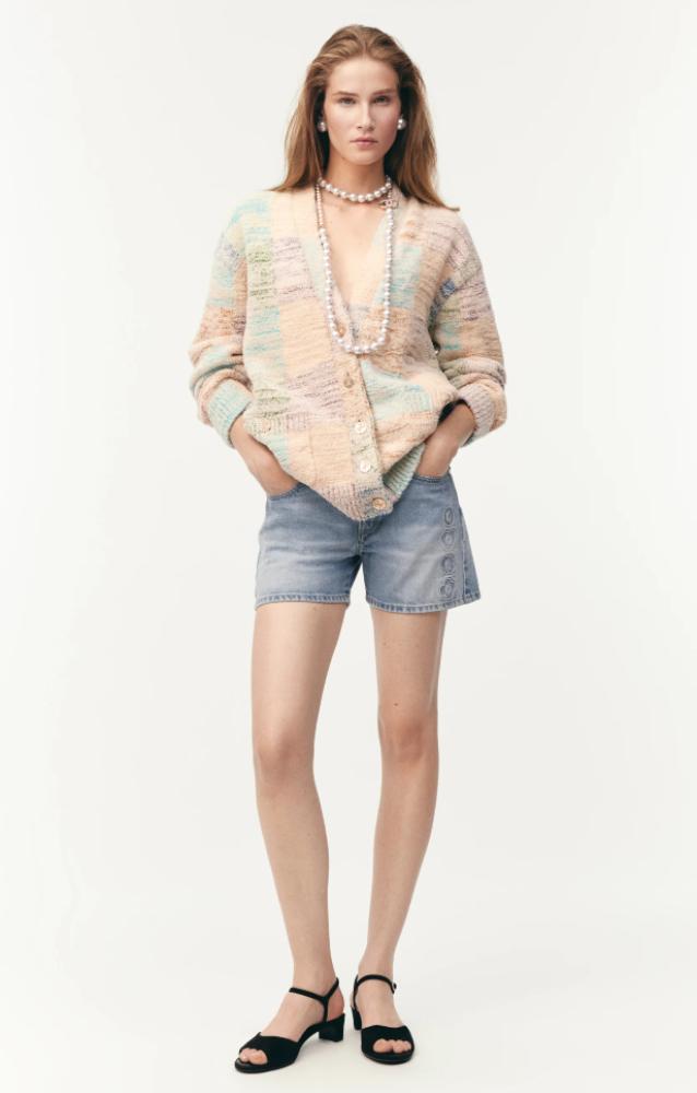 شورت شانيل دينم  شاطئ كوكو بيتش أزرق 2025 Chanel Coco Beach shorts