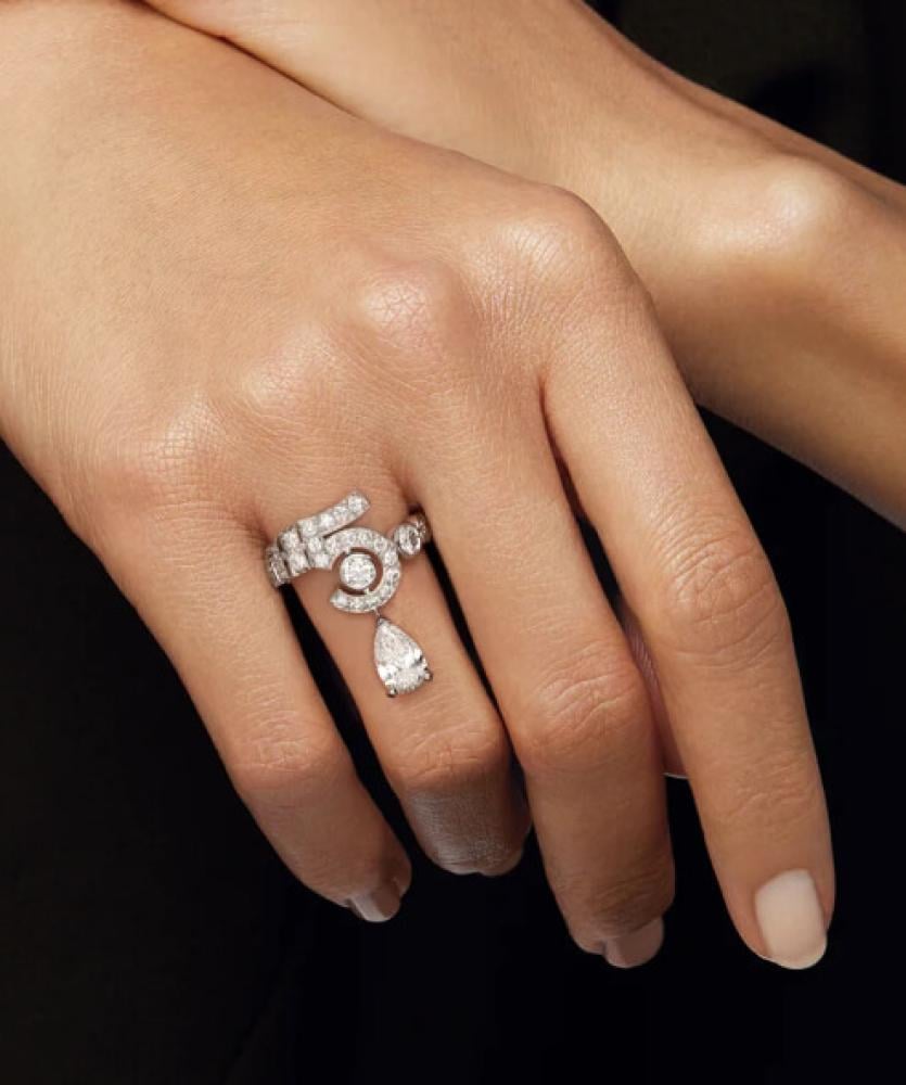 CHANEL  N 5 RING  خاتم شانيل نمبر 5