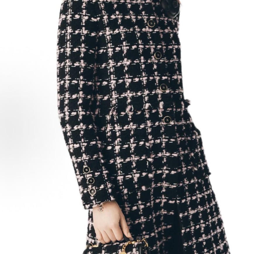 Chanel Coat in Wool Tweed 2025 معطف شانيل صوف تويد