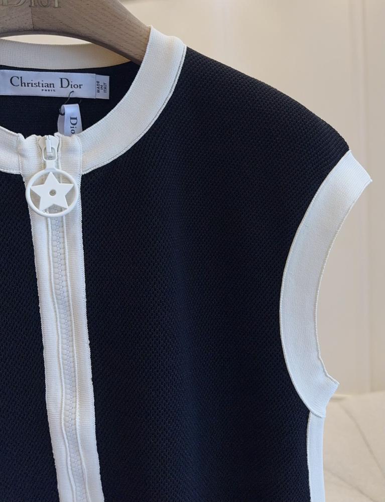 2025 فستان ديور ديوريفيرا أسود نجمة  Dior Dioriviera dress stars