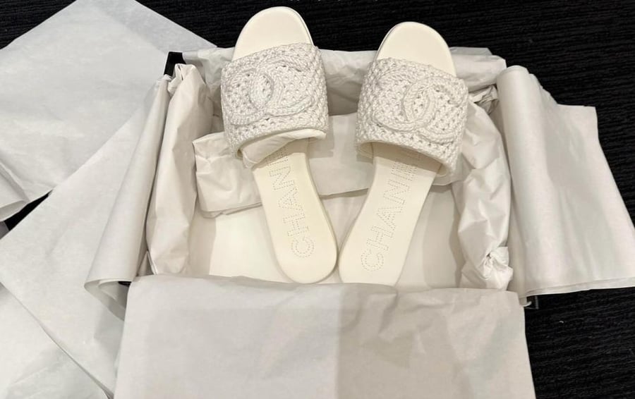 the chanel coco beach 2024 collection Shoe