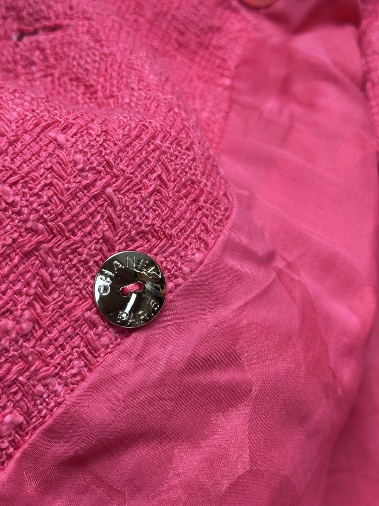 Chanel Pink Tweed Jacket 2026 سترة شانيل جاكيت وردي تويد