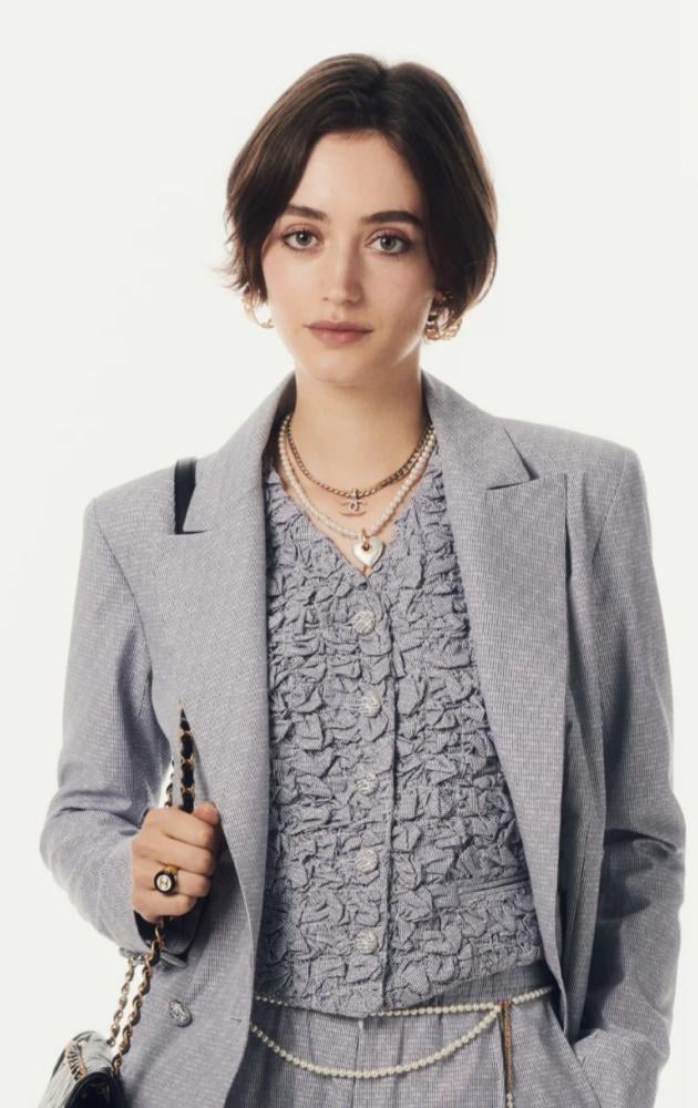 2024 Gray Chanel Formal Jacket