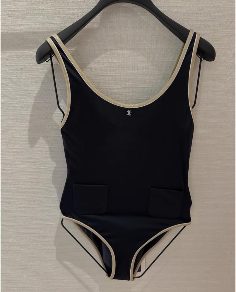 مايوه شانيل كوكو بيتش  2025 Chanel Coco Beach Swimsuit
