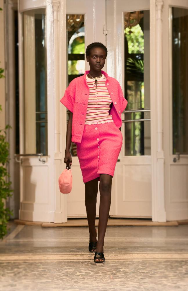 Chanel Pink Tweed Jacket 2026 سترة شانيل جاكيت وردي تويد