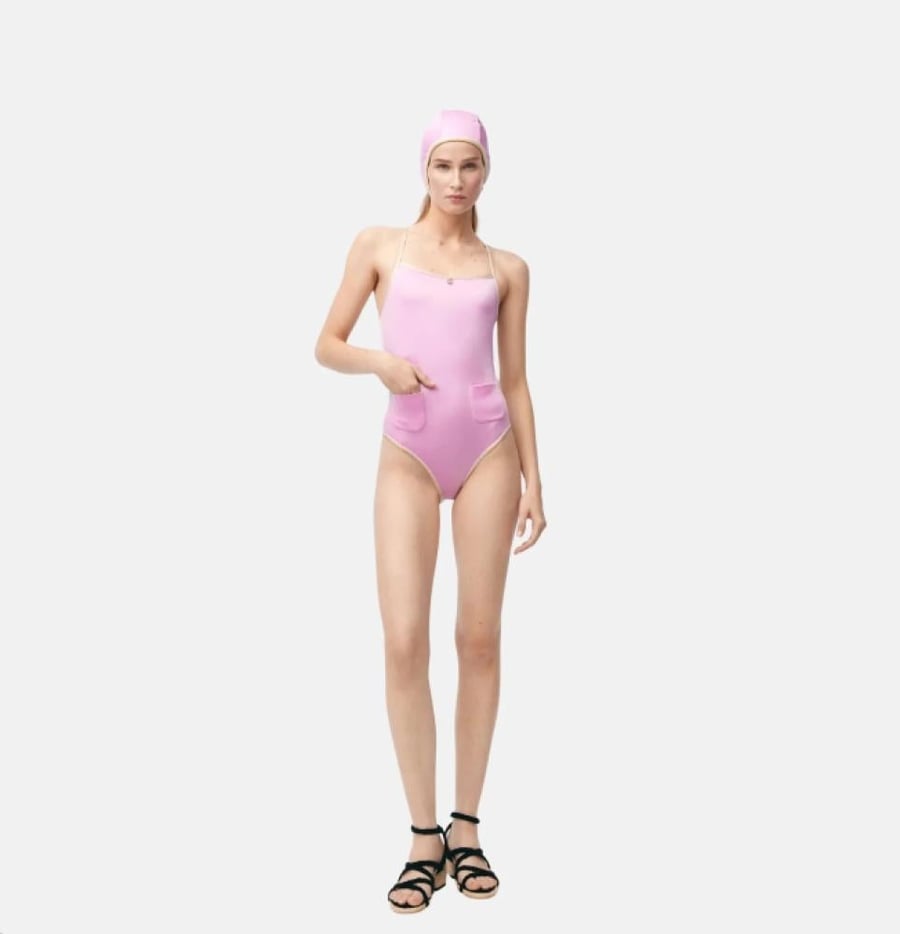 مايوه شانيل كوكو بيتش  2025 Chanel Coco Beach Swimsuit