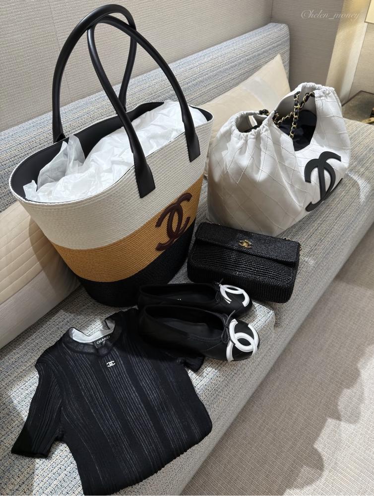 2026 black CHANEL COCO BEACH shirt TOP قميص شانيل أسود شيرت