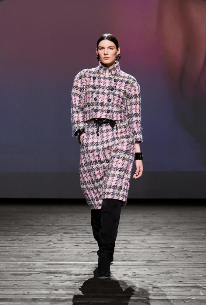 CHANEL PINK TWEED JACKET