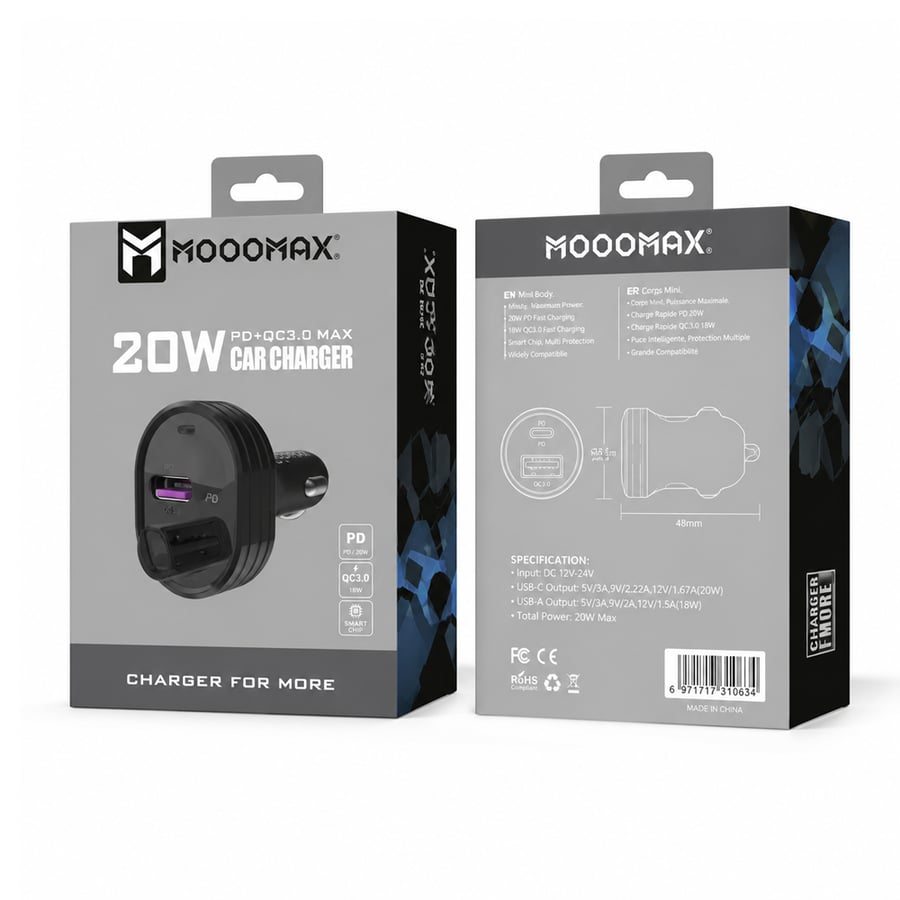 مشغل MP3 بلوتوث للسيارة MOOG MAX AC03