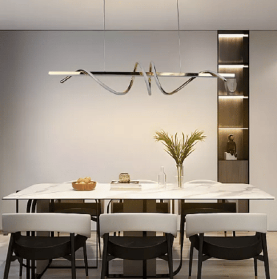 نجف مودرن ذهبي لون الانارة 3 اضاءات 55 واط HA/D6078/FGD+3CO