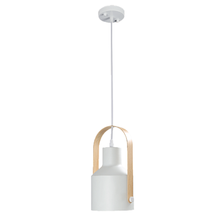 علاقي مودرن ابيض E27*1L HA/C5848/1WH