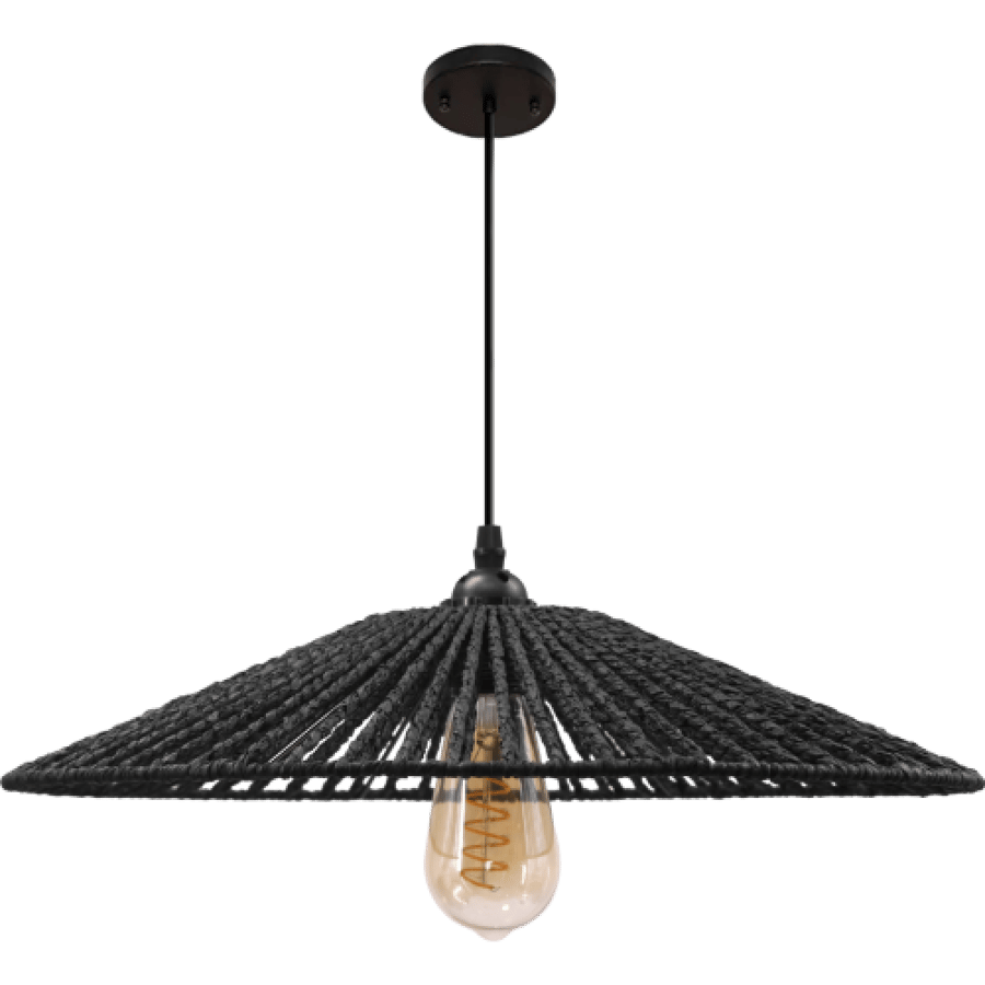 نجف مودرن  2 متر  اسود E27*1 HA/D6281/450BK