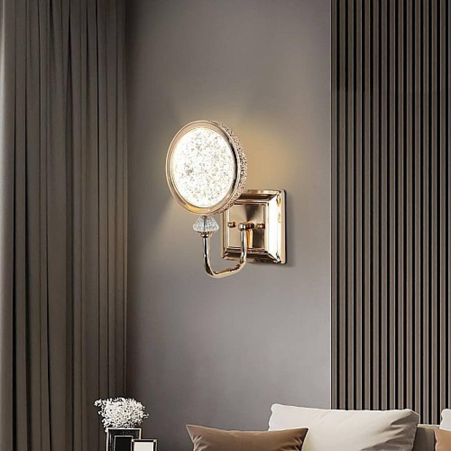 ابليك جداري مودرن ذهبي مع 3اضاءات WA/C5438/FGD+3CO