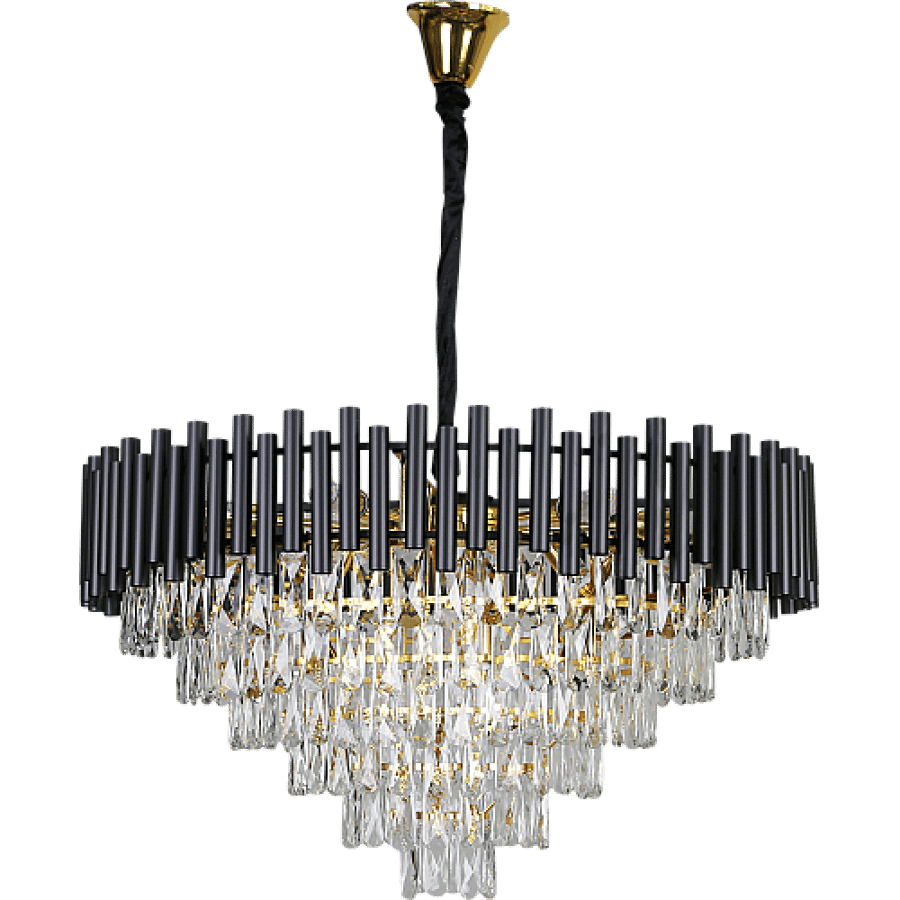 نجف مودرن  غطاء اسود مع ذهبي  E14*15L HA/D6279/800BK+GD