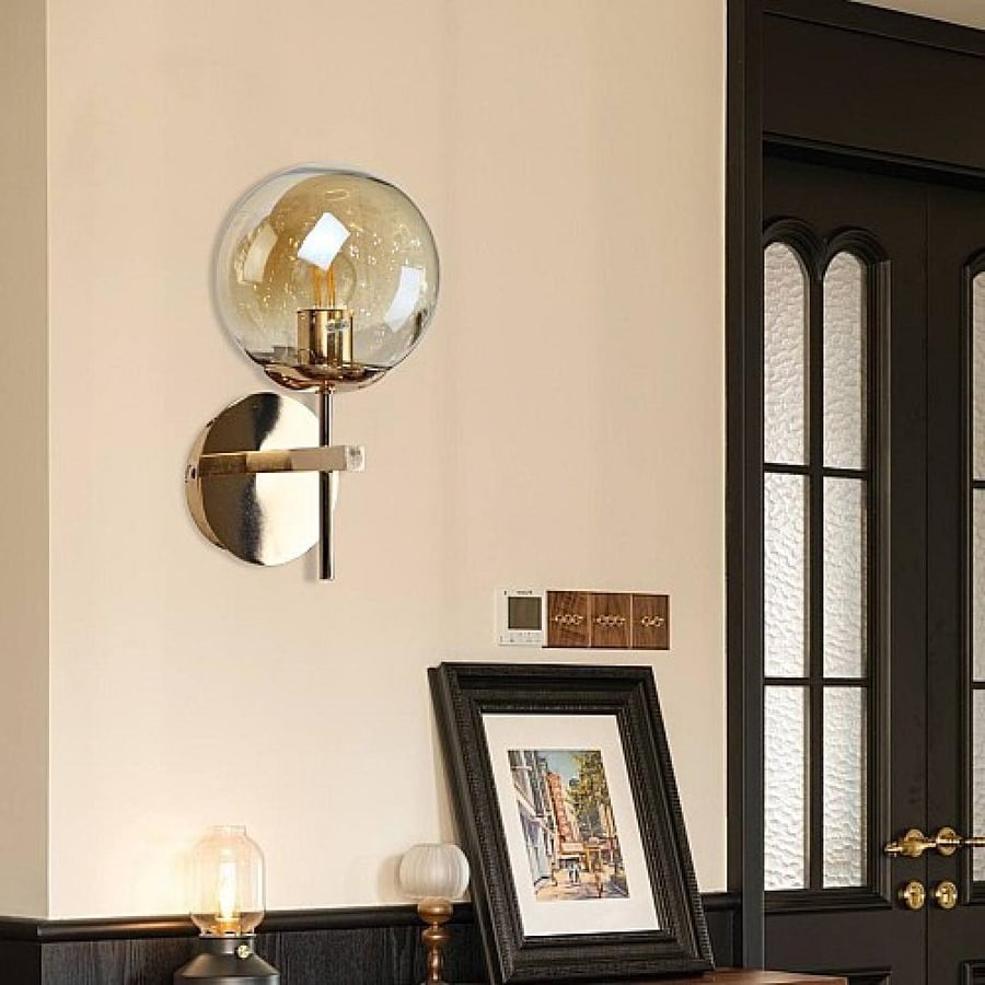 فانوس حديقة اسود 60 سم GU10 6227S/60CM+LAMP/BK