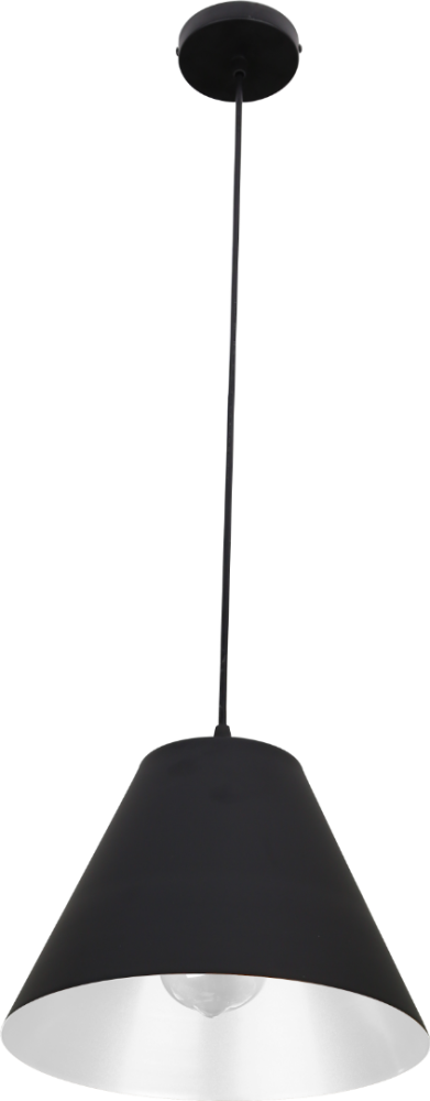 علاقي مودرن اسود مع ابيض E27*1L HA/C5538/250BK+WH
