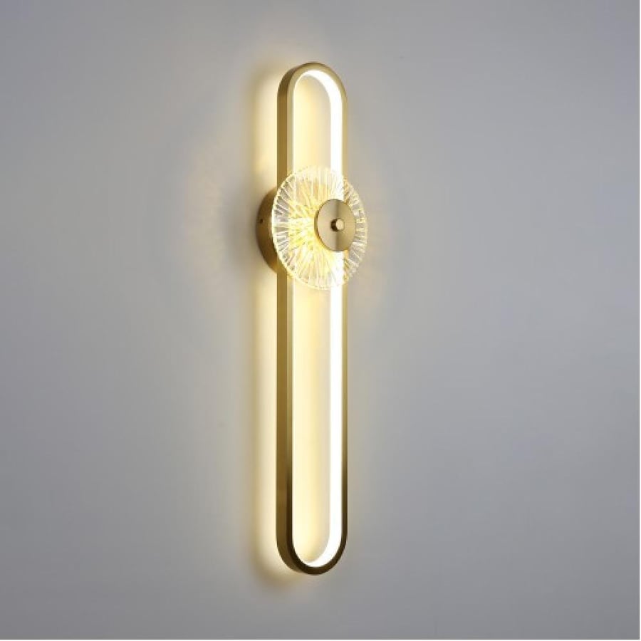 ابليك جداري مودرن زيتي مع 7 واط 3اضاءات قطر 60 سم WA/C5198/600/CR+3CO