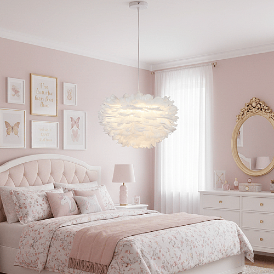 نجف مودرن لون الشكل ابيض بتصميم أنيق واضائة هادئة ومريحة. HA/C5601/400WH