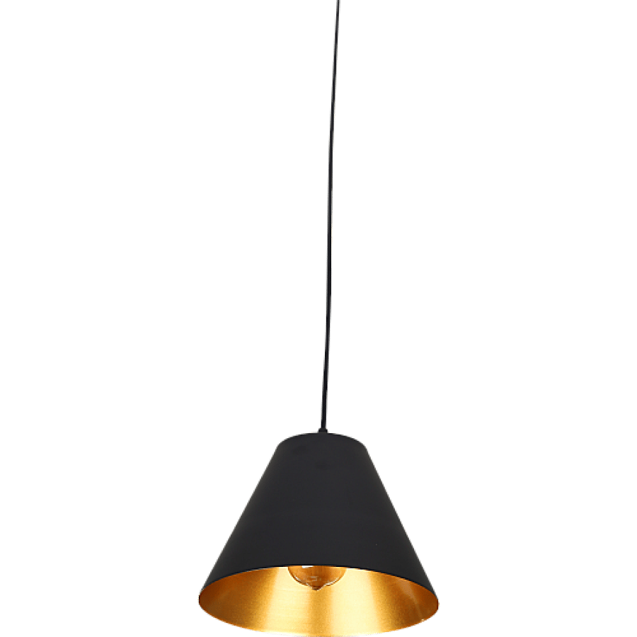 علاقي مودرن اسود مع ذهبي E27*1 لمبة HA/C5539/350BK+GD