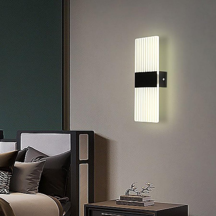 ابليك حائط جداري مودرن اسود 3اضاءات WA/C5491/BK+3CO