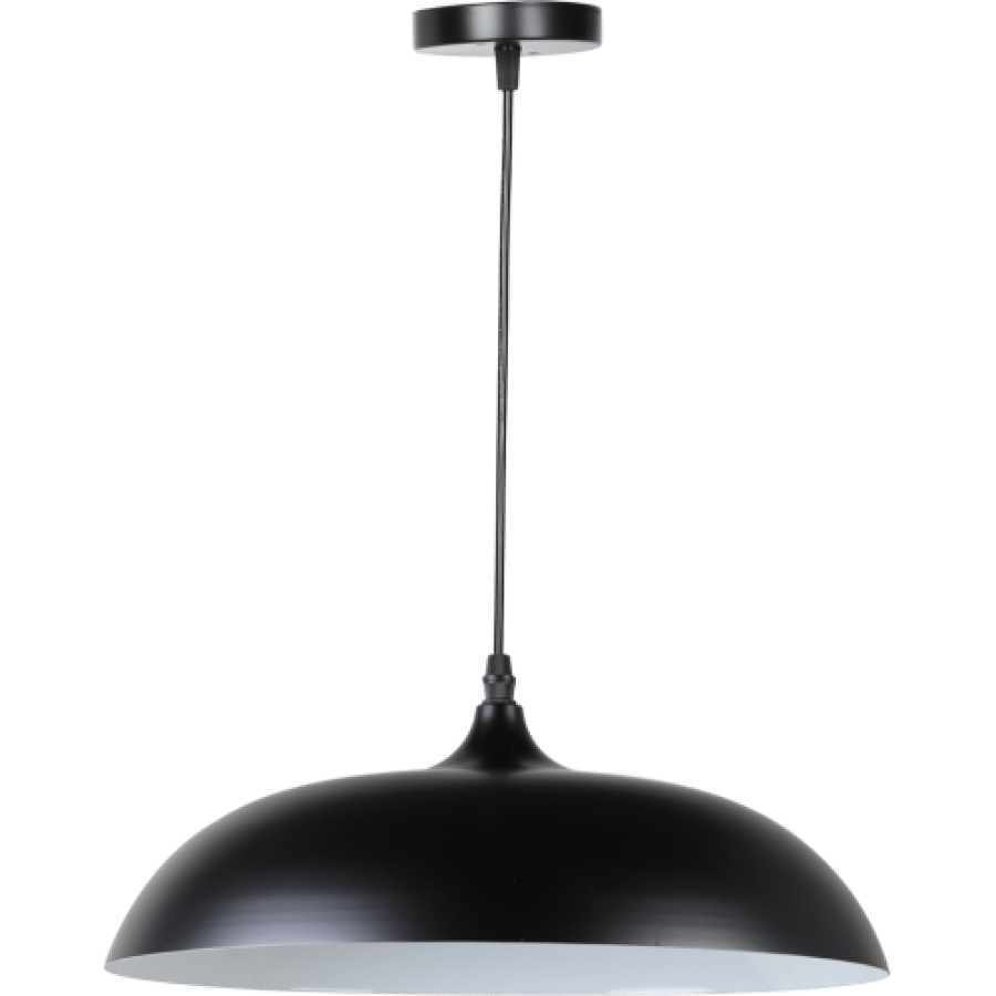 علاقي مودرن 2 متر اسود مع ابيض E27*1L قطر 35 سم HA/D6100/350BK+WH