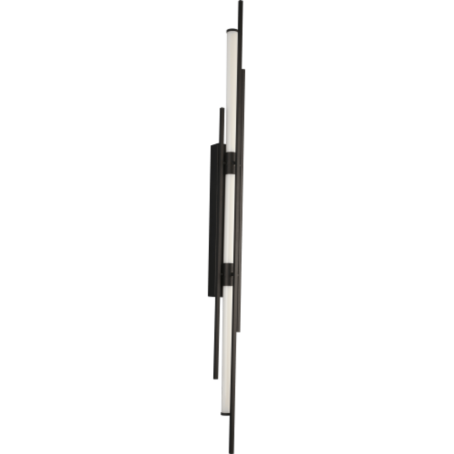 ابليك جداري مودرن اسود مع 3اضاءات 15 واط طول 100 سم WA/C5384/1000/BK+3CO