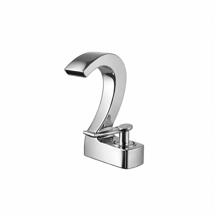 خلاط مغسلة كروم شكل كوبرا مودرن MT-015C