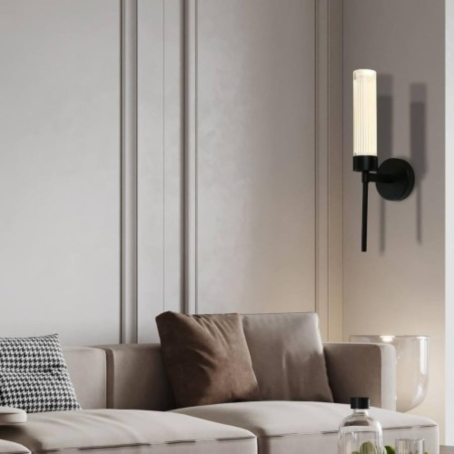 فانوس جداري اسود 6245W/BK