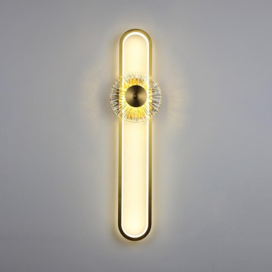 ابليك جداري مودرن زيتي مع 7 واط 3اضاءات قطر 60 سم WA/C5198/600/CR+3CO