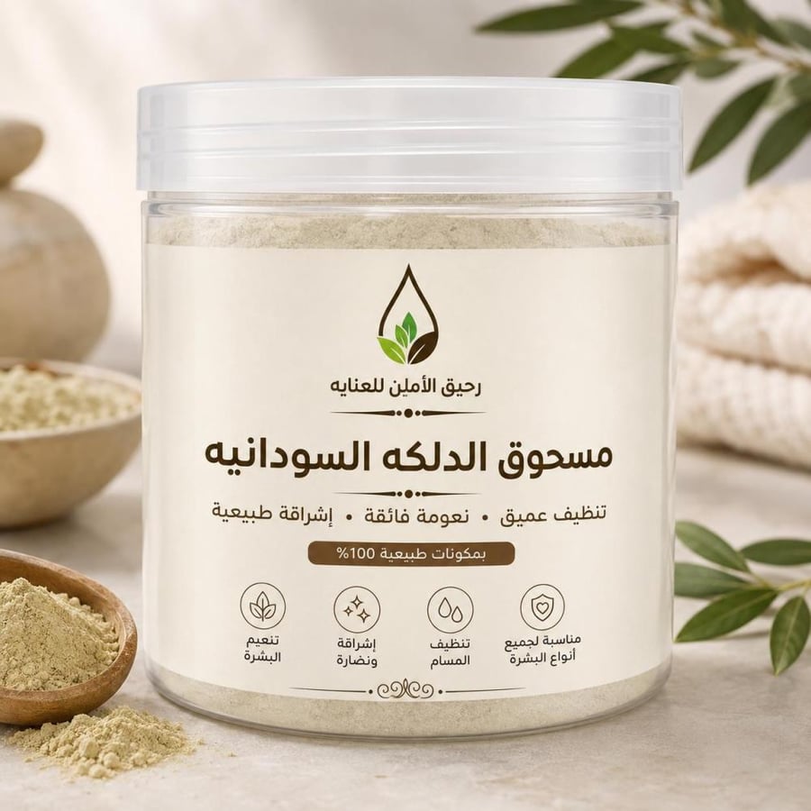 مسحوق الدلكه السودانيه 33 جرام