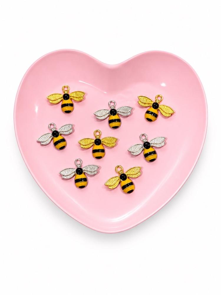 Bee Charm (Silver- Gold)