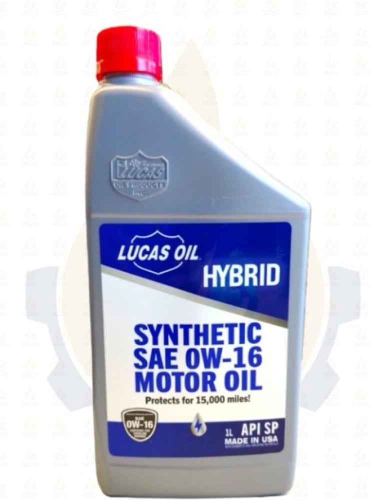 لوكاس زيت محرك تخليقي هايبرد 0W-16 الزيت أمريكي عالي الأداء لجميع السيارات