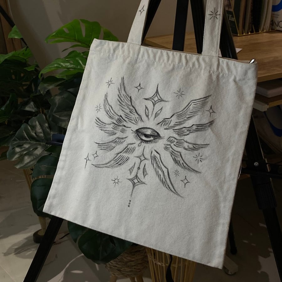 tote bag eye