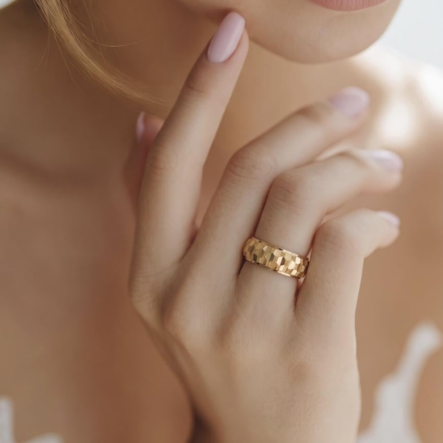 دبله ذهب عيار 21